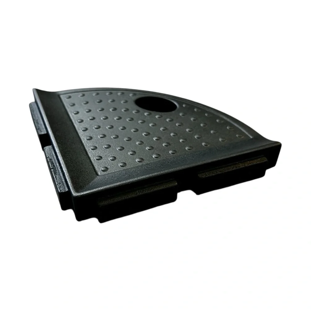 Graphite 5” Corner Footrest with Razor Holder for New Construction Shower NWT